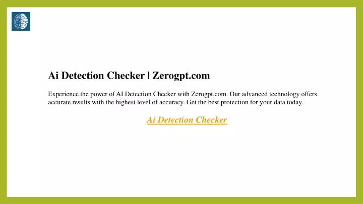 ai detection checker zerogpt com experience