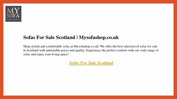 sofas for sale scotland mysofashop co uk shop