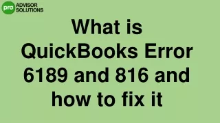 what is quickbooks error 6189