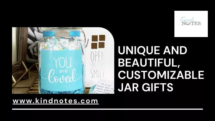 unique and beautiful customizable jar gifts