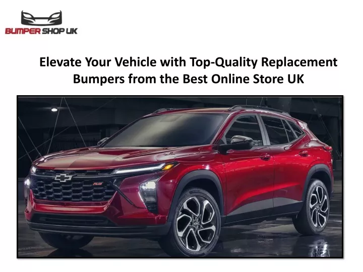 elevate your vehicle with top quality replacement