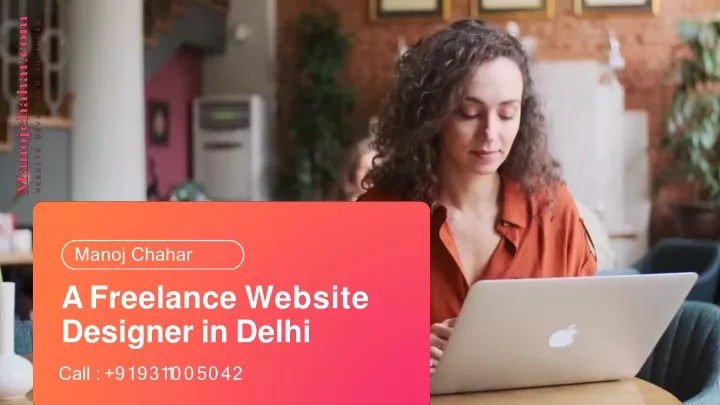 manoj chahar a freelance website designer