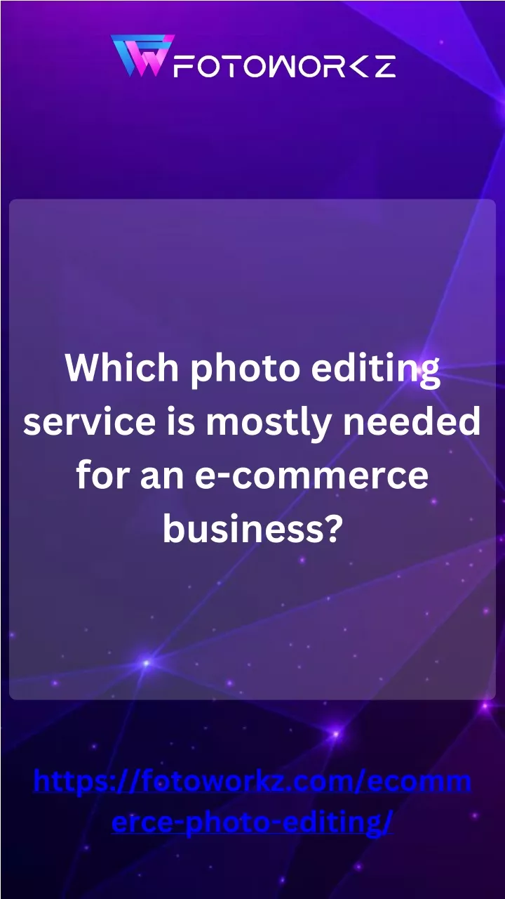 which photo editing service is mostly needed