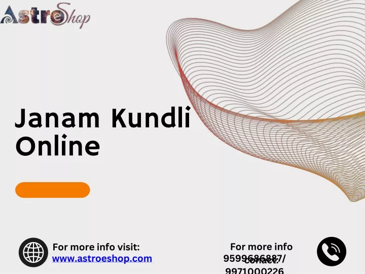 janam kundli online