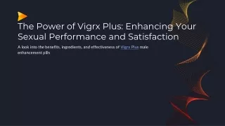 the power of vigrx plus enhancing your sexual performance and satisfaction