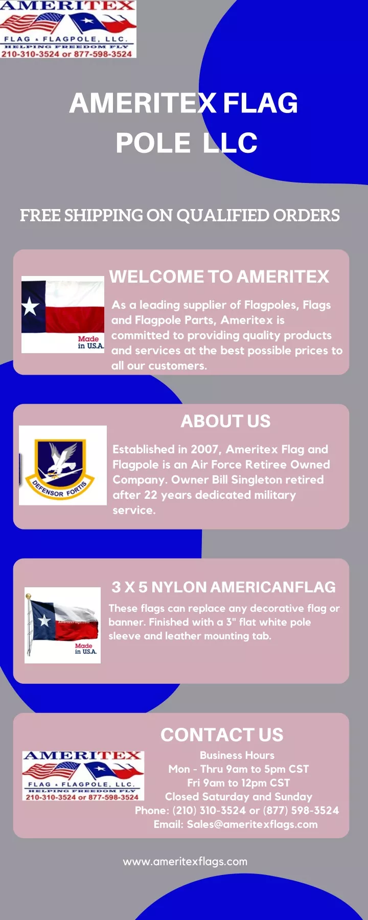 ameritex flag pole llc