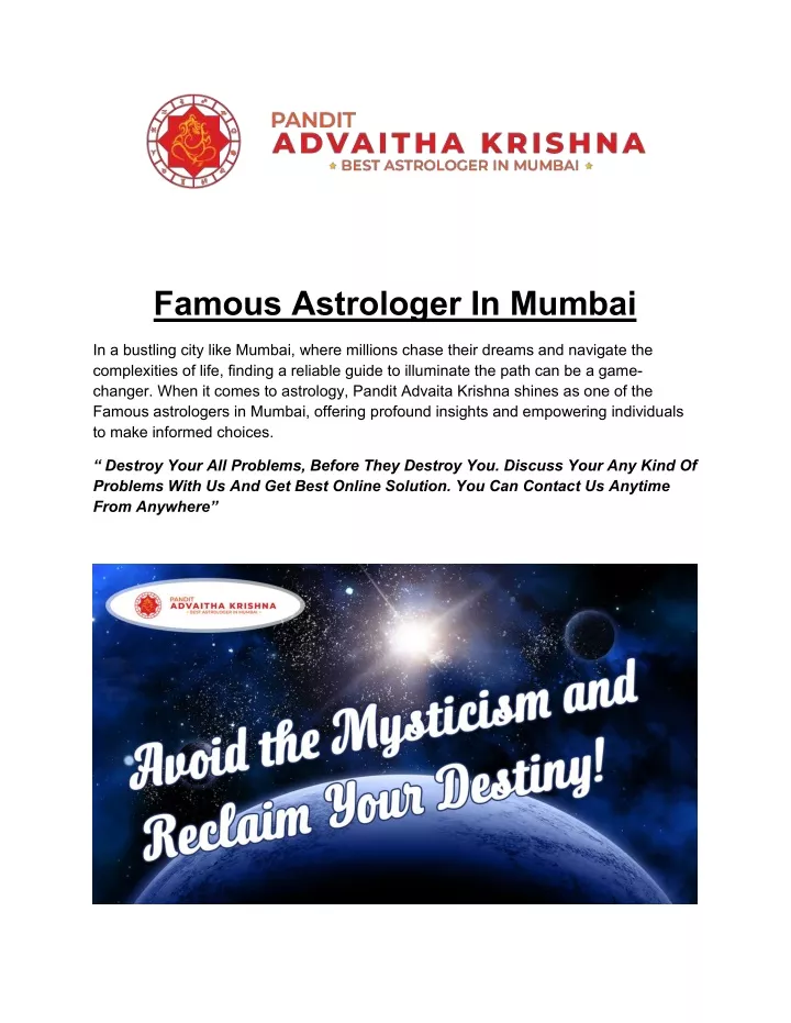 famous astrologer in mumbai