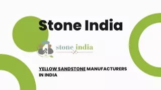 Top-notch Exporters of Yellow Sandstone in Madhya Pradesh, India