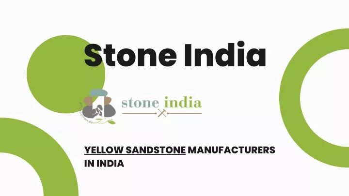 stone india