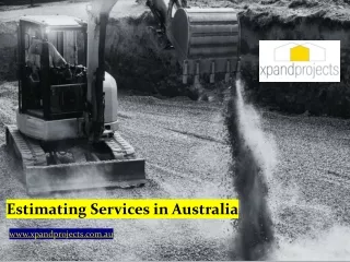 Estimating Services in Australia - Xpand Projects