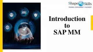 introduction to sap mm