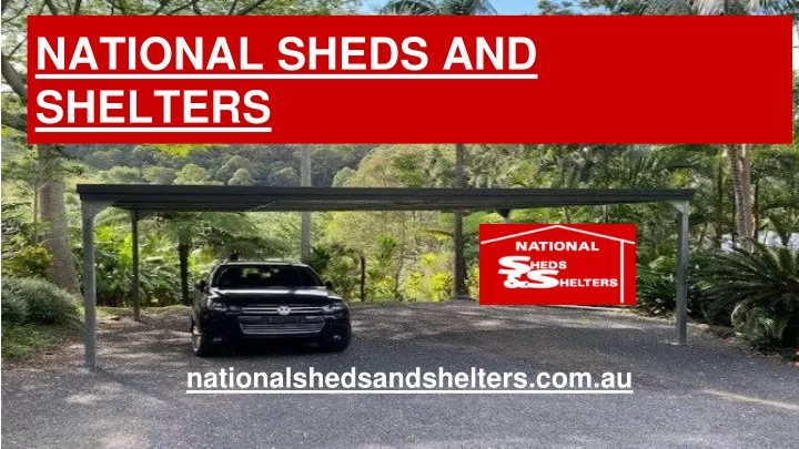 national sheds and shelters
