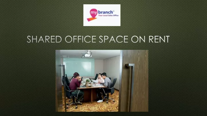 shared office space on rent