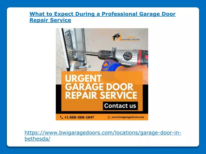 what to expect during a professional garage door