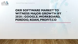 okr software market to witness major growth by 2028 google workboard perdoo koan profit co