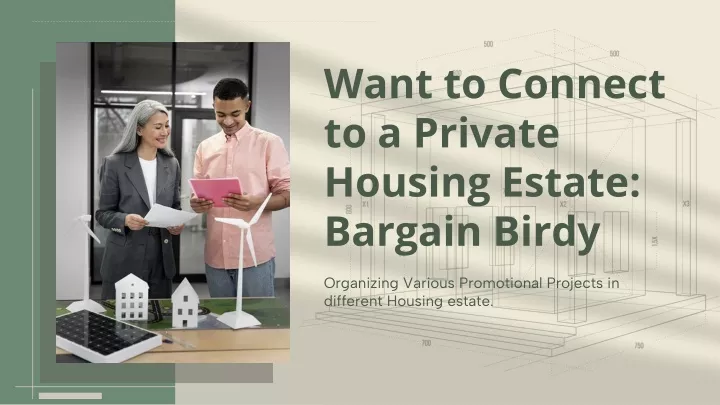 want to connect to a private housing estate bargain birdy