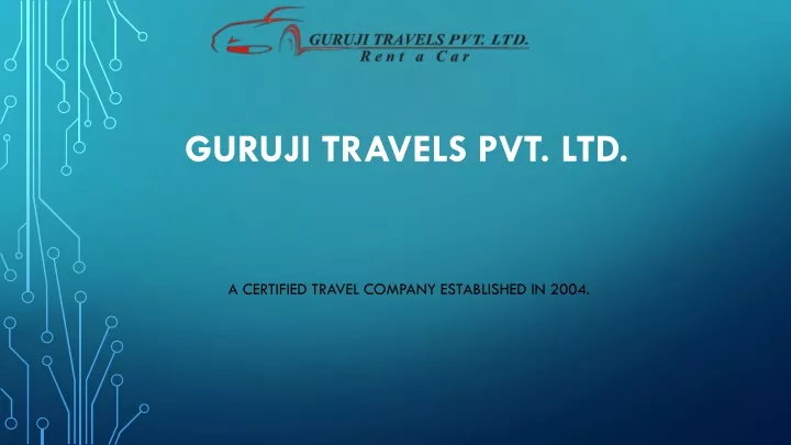 guruji travels pvt ltd