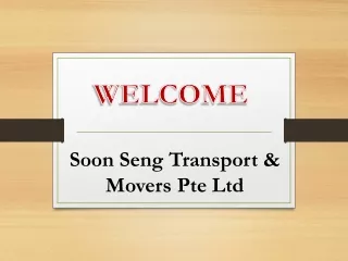 welcome