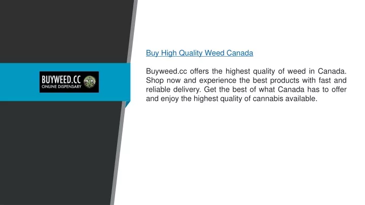 buy high quality weed canada buyweed cc offers