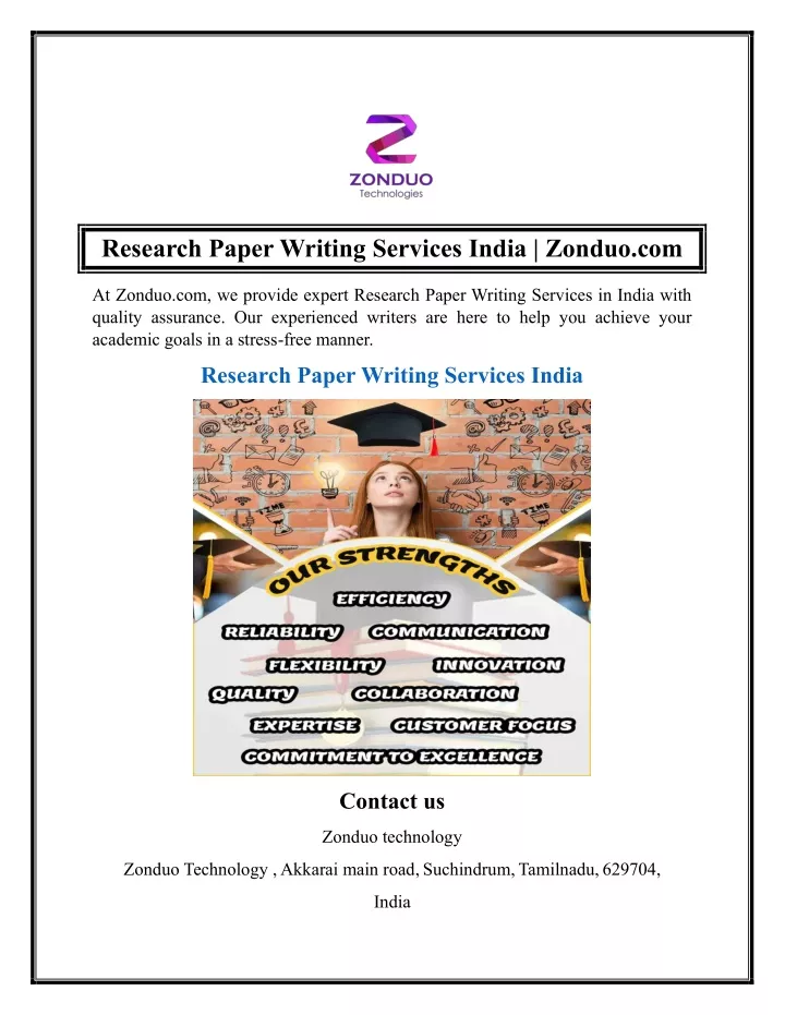 research paper writing services india zonduo com