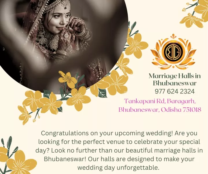marriage halls in bhubaneswar 977 624 2324