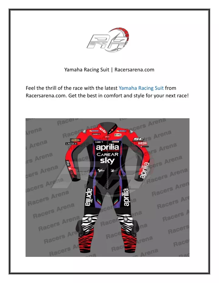 yamaha racing suit racersarena com