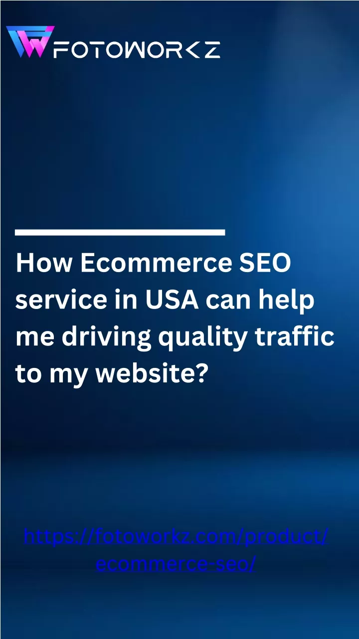 how ecommerce seo service in usa can help