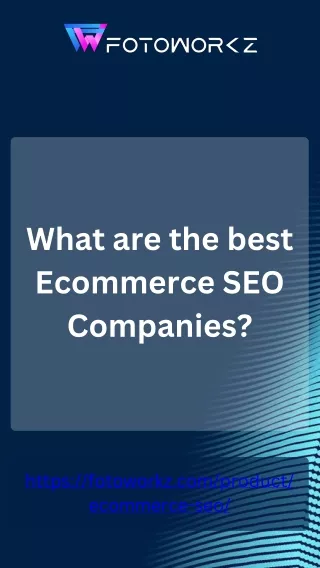 What are the best Ecommerce SEO Companies