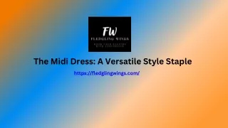 The Midi Dress A Versatile Style Staple
