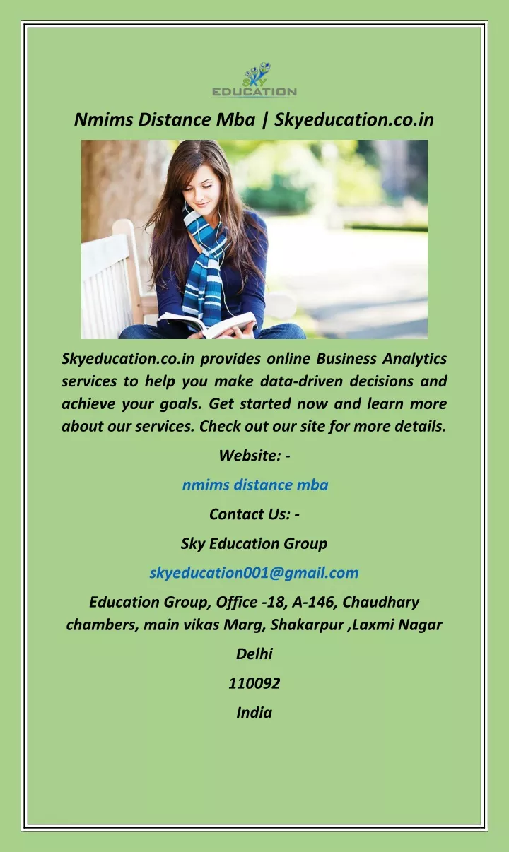 nmims distance mba skyeducation co in