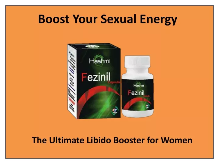 boost your sexual energy