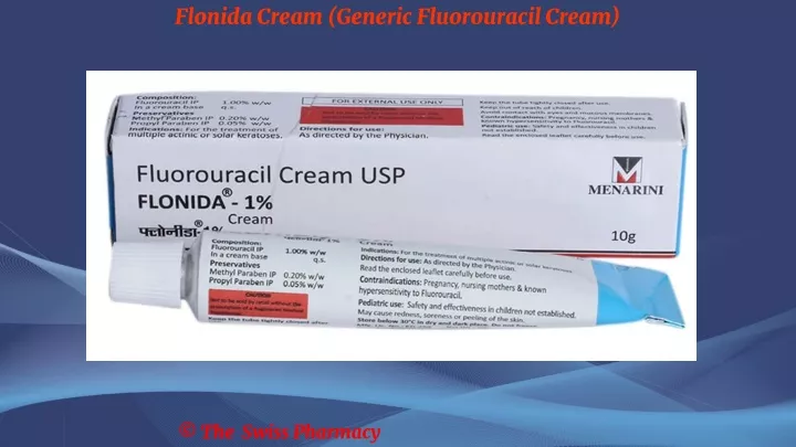 flonida cream generic fluorouracil cream