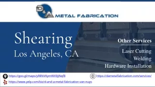 Shearing Services Los Angeles, CA