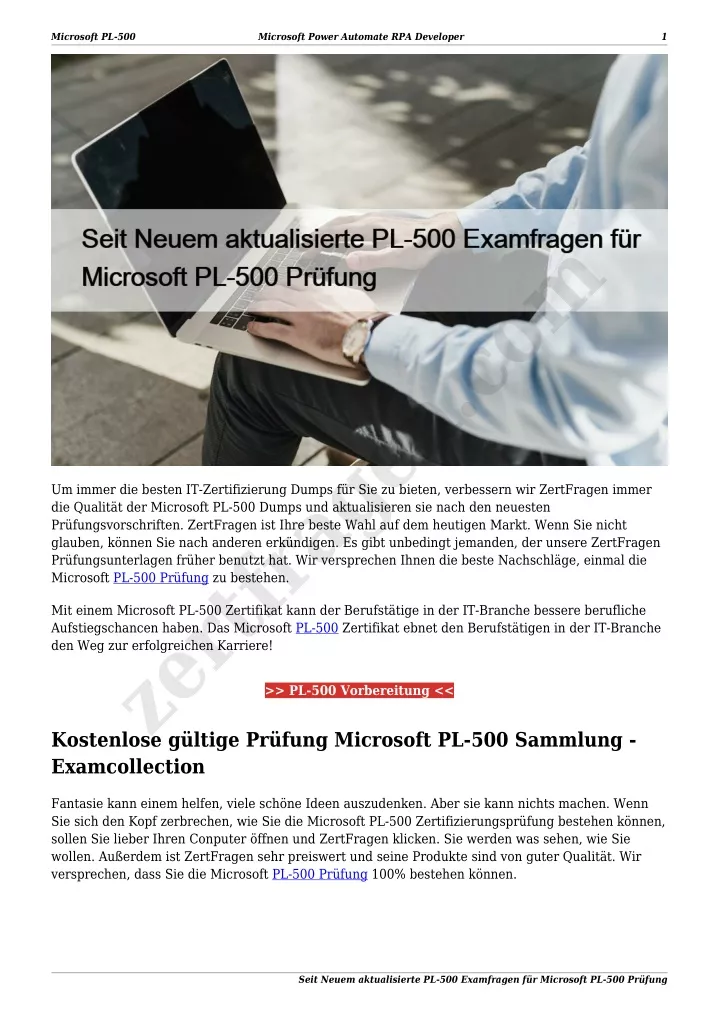 microsoft pl 500