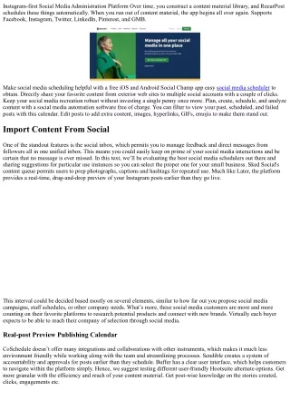 instagram first social media administration