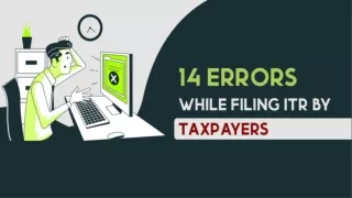 Mistakes When Make ITR E-filing with Taxes on the 2.0 Portal