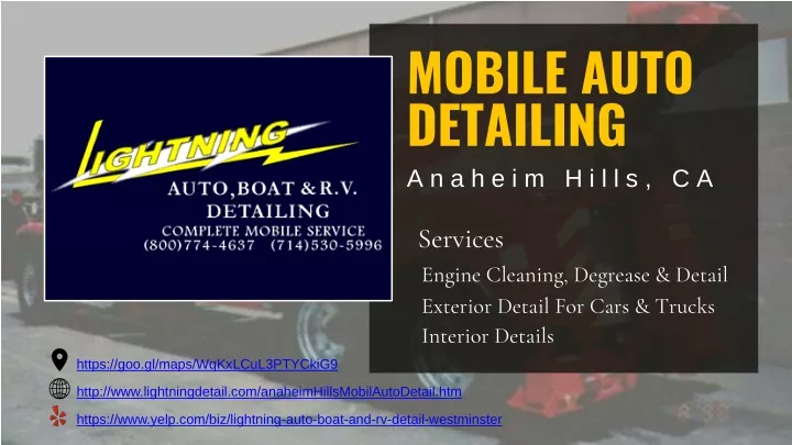 mobile auto detailing