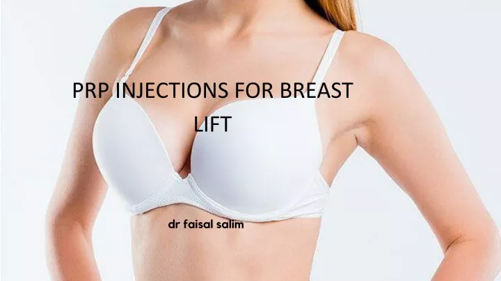 prp injections for breast lift