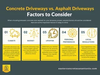 Concrete vs. Asphalt Driveways Which is Better