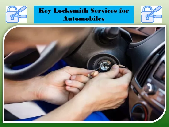 key locksmith services for automobiles