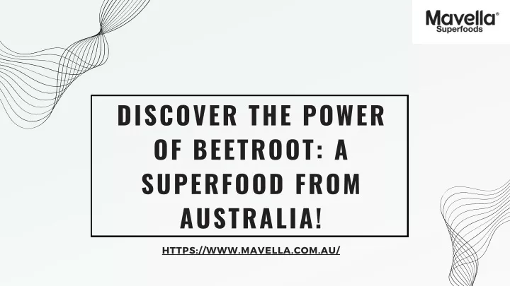 discover the power of beetroot a superfood from