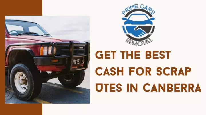 get the best cash for scrap utes in canberra