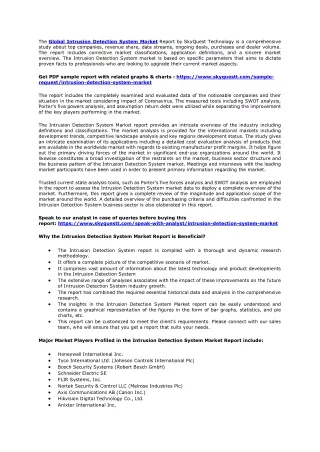 the global intrusion detection system market