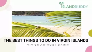 The Best Things to do in Virgin Islands - Islandbuddy