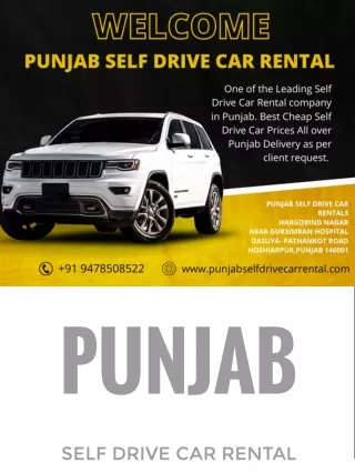 Jalandhar Self Drive Car Rentals