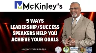 5 ways LeadershipSuccess Speakers help you achieve your goals