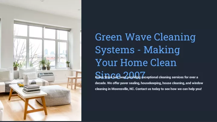 green wave cleaning systems making your home