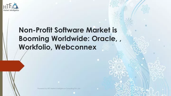 non profit software market is booming worldwide oracle workfolio webconnex