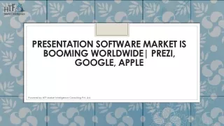 presentation software market is booming worldwide prezi google apple