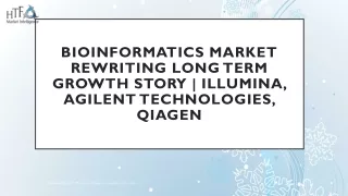 bioinformatics market rewriting long term growth story illumina agilent technologies qiagen